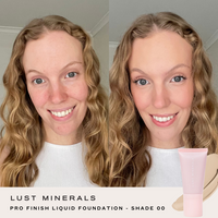Pro Liquid 00 - For Fair skin tones, has a neutral undertone.