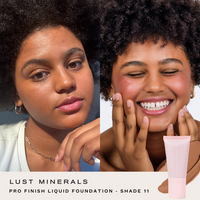 Pro Liquid 11 - For Dark skin tones, has warm - golden undertones.