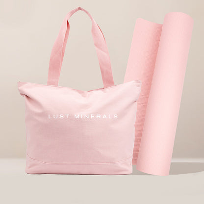 Lust Minerals Yoga Mat & Everyday Tote Bag