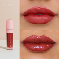 Ruby Rose shiny soft red
